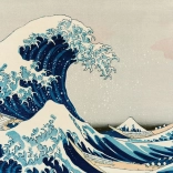 ART PUZZLE Puzzel Museumserie: De grote golf bij de kust van Kanagawa 1000 stukjes