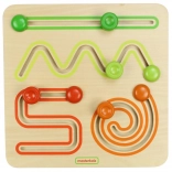 Houten schuiflabyrintbord MASTERKIDZ Montessori