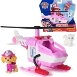 PAW Patrol Rescue Fire Helicopter Skye with Figure and Kitten