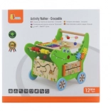 Chariot de marche en bois crocodile 12-en-1 VIGA