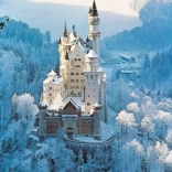 Ravensburger puzzel Kasteel Neuschwanstein in de winter 1500 stukjes