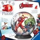 Ravensburger 3D Puzzleball Marvel Avengers – 73 pièces