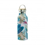 Thermo Bottle with Bamboo Cap Leafs 500 ml
