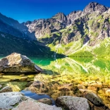 Puzzel 1500 stukjes Morskie Oko – zonsopgang, Tatra
