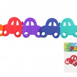 Kleurrijke slinger met automotief