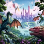 Ravensburger puzzle Magical Dragon XXL 300 pieces