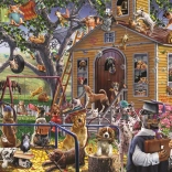 Puzzle ANATOLIAN Stoute honden 1000 stukjes