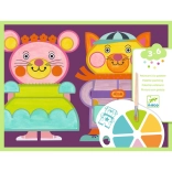 Peinture avec palette – adorables animaux DJECO