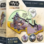 Houten puzzel Star Wars: The Mandalorian – 160 stukjes