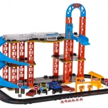 Parking Playset with Cars