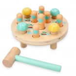 Wooden Hammering Toy - Carrot Field