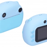 Digitale kindercamera met printer – blauw, 12 Mpx en Full HD‑video