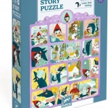 Puzzle avec histoire Le Petit Chaperon Rouge 35 pièces