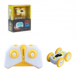 Stunt RC auto mini geel