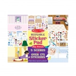 Herbruikbare Sticker Set 'Wij Spelen Huis' Melissa & Doug