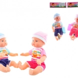 Drink-and-wet baby doll 30 cm with accessories