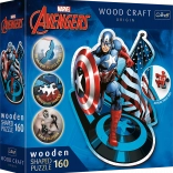 houten puzzel MARVEL Heroes 160 stukjes