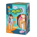 BABY born Minis pop Kim met paardje en worteltje