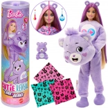 Barbie Cutie Reveal CARE BEARS – ourson cœur tendre violet