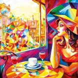 Puzzle Regenbogen-Date 1000 Teile MAGNOLIA