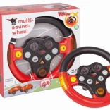 BIG Multi-Sound steering wheel with sounds for ride-ons