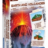 Clementoni Science & Play aarde en vulkanen – wetenschappelijke set voor kinderen