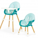 2 in 1 Highchair Ecotoys Blue