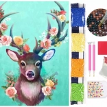 5D Diamond Painting – Deer 30 × 40 cm