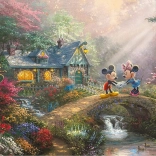 Puzzle in Blechdose Mickey & Minnie 500 Teile