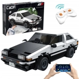 Bouwset CADA RC auto TOYOTA AE86 Trueno Initial D 1:20, 325 stukjes