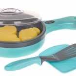 Interactive frying pan with light and sound with accessories