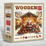 Puzzle en bois Marchés de Noël 1010 pièces Wooden City