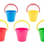 Kunststof zandemmertje 15 × 13 cm, mix kleuren