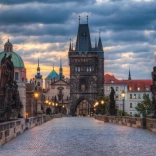 Puzzle Prague – promenade sur le pont Charles, 1000 pièces