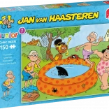 Legpuzzel JUMBO Jan van Haasteren Junior: Grappen bij het zwembad 150 stukjes