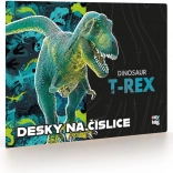 OXYBAG Dinosaur Number Cards Folder Premium