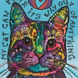 Puzzle HEYE Jolly Pets – mijn kat kan spinnen, 500 stukjes