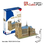 CubicFun 3D Puzzle Notre-Dame Cathedral – 53 pieces