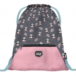 Baagl shoe bag with pocket Panda