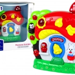 Muzikaal interactief huisje voor baby’s met dieren