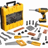 Kindergereedschapsset in koffer met lichteffecten