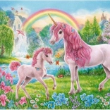 diamond painting Unicorns in a Fairy Garden 30 × 40 cm