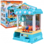 Distributeur automatique Ball Catcher pour enfants 3+ Jeu d’arcade Ball Catcher + panneau de commande + 10 balles + 12 jetons