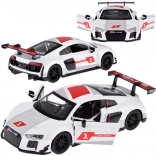 Modèle de voiture en métal AUDI R8 LMS 1:32 avec lumières et sons