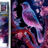 Norimpex diamantschilderij Nachtvogel 30x40 cm