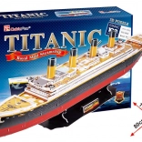CubicFun puzzle 3D Titanic – grand modèle, 113 pièces