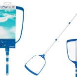 Bestway épuisette pour le nettoyage de piscine avec manche télescopique