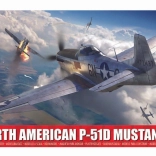 NORTH AMERICAN P-51D MUSTANG 1/72 Scale Model Kit