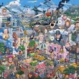 Puzzel Ik Hou van Engeland 1000 stukjes van Gibsons