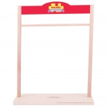 Wooden Clothes Rack for Dolls Bigjigs